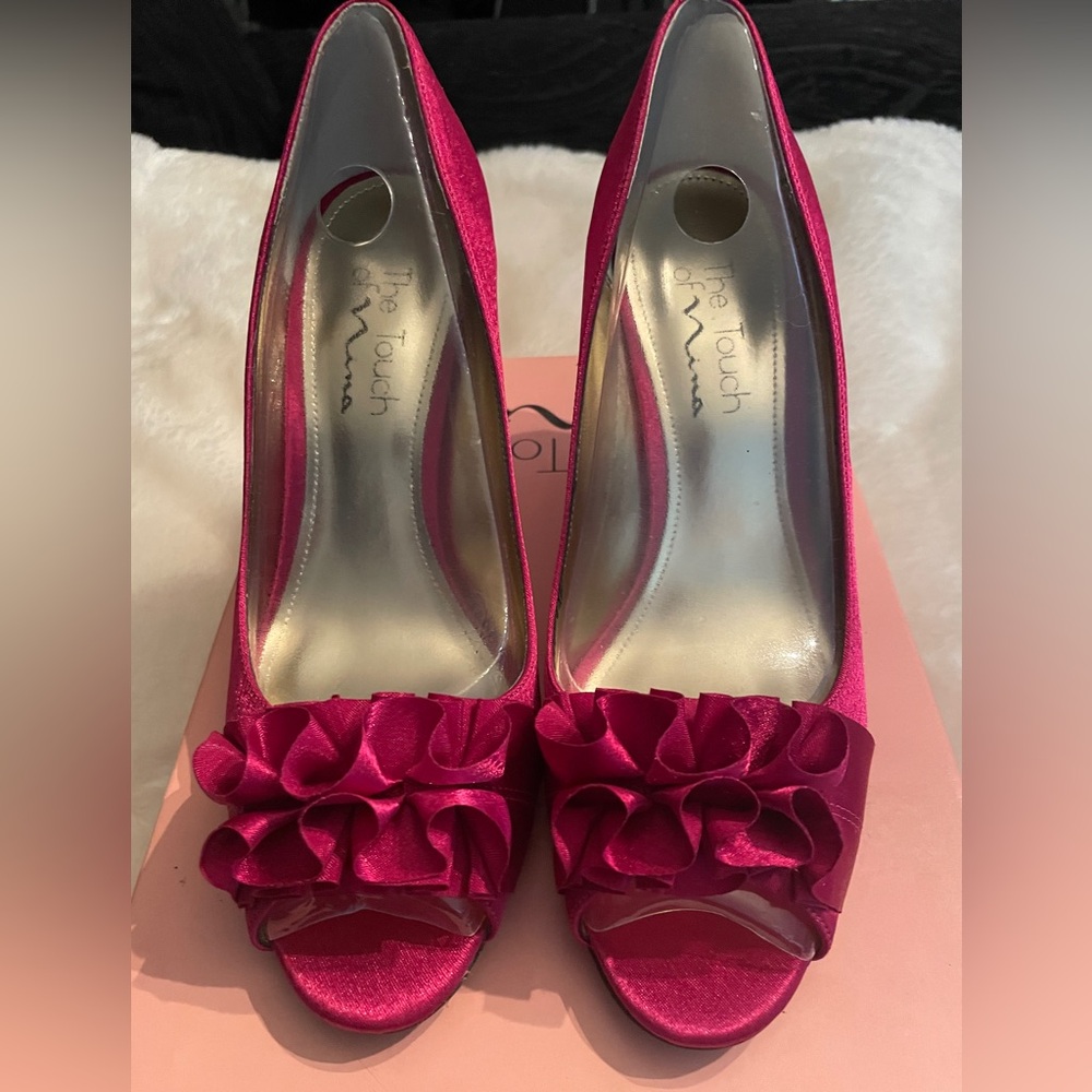 Beautiful formal dress wedge